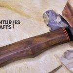 Precision Slicing: 12-Inch Damascus Steel Hunting Meat Knife