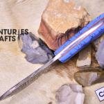 Wild: 7-Inch Damascus Steel Jungle Skinning Knife