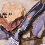 Rugged Precision: 8-Inch Damascus Steel Jungle Blade