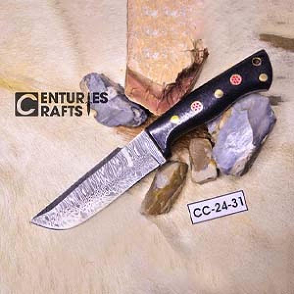 Survival Mastery: 9-Inches Damascus Steel Survival Knife