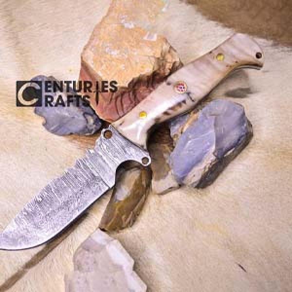 Ultimate Survival Tool 9-Inch Damascus Jungle Knife