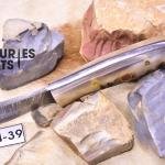 Hunting Ready: 6.5-Inch Damascus Steel skinning Knife