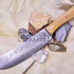 12-Inch Damascus Steel Chef, Hunting, Camping, Bush Craft, Survival and Kitchen.